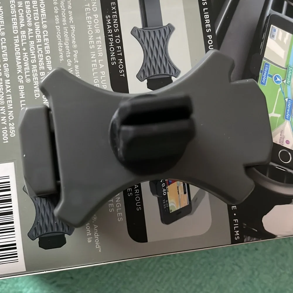 Bell+Howell Clever Grip Phone Mount New
